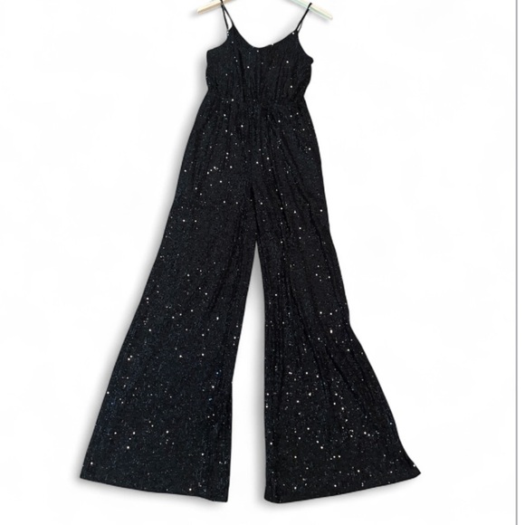 Blue B Sequin Jumpsuit NWOT - Picture 3 of 5